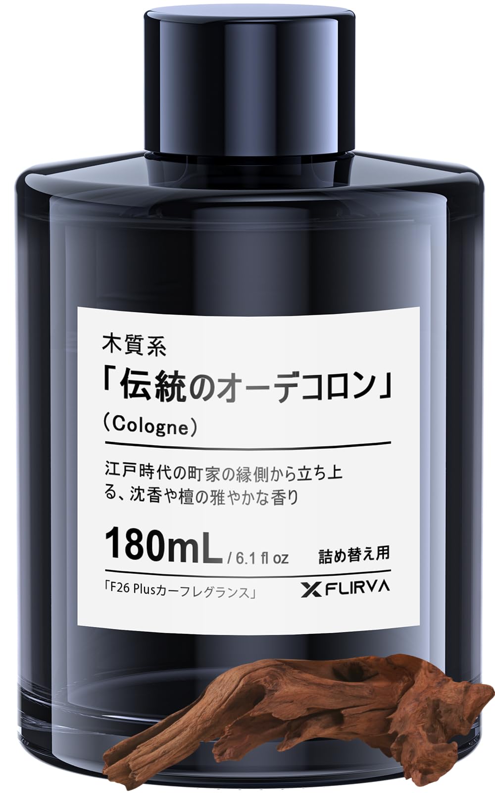 Amazon.co.jp: 【従来比+135mL！180mL 増量版】FLIRVA 車 芳香剤 F26